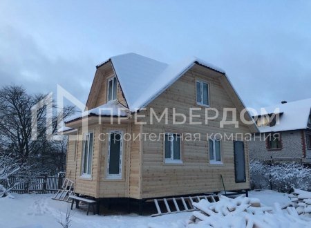 Фото со стройплощадок - Дом по проекту К-12