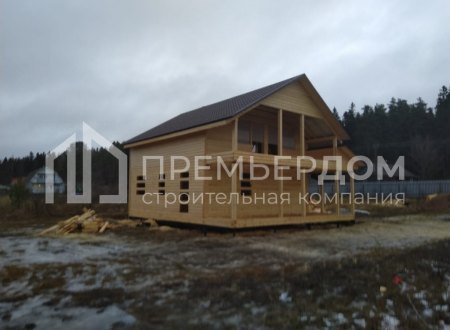 Фото со стройплощадок - Дом по проекту Д-127