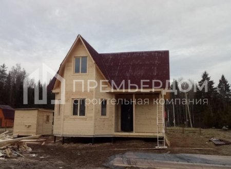 Фото со стройплощадок - Дом по проекту К-37