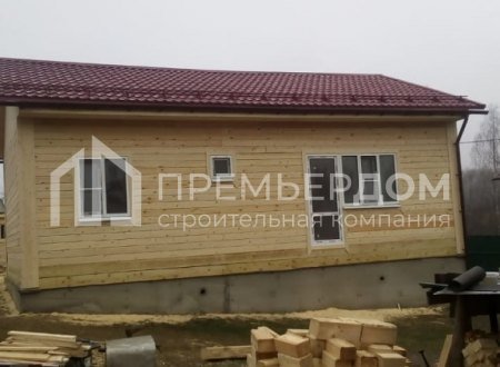 Фото со стройплощадок - Дом по проекту Д-104