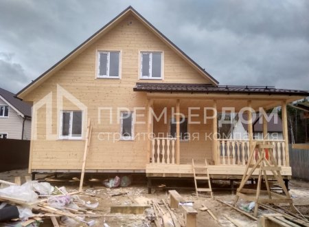 Фото со стройплощадок - Дом по проекту К-76