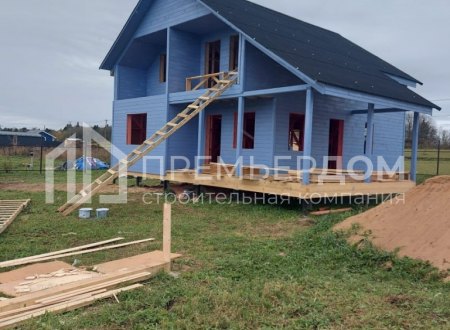 Фото со стройплощадок - Дом по проекту К-29