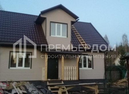 Фото со стройплощадок - Дом по проекту К-16