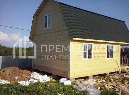 Фото со стройплощадок - Баня по проекту Б-14