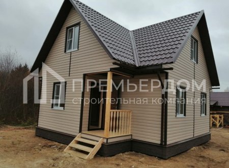 Фото со стройплощадок - Дом по проекту К-2