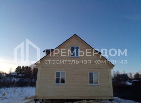 Фото со стройплощадок - Дом по проекту Д-20