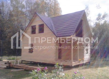 Фото со стройплощадок - Дом по проекту Д-9