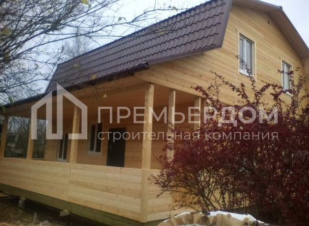 Фото со стройплощадок - Каркасный дом 8х9 м