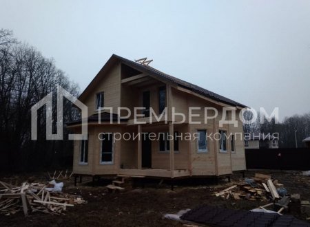 Фото со стройплощадок - Дом по проекту К-126