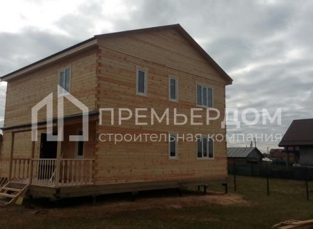 Фото со стройплощадок - Дом по проекту Д-63