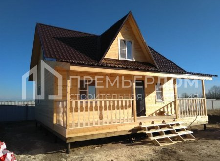 Фото со стройплощадок - Дом по проекту К-110