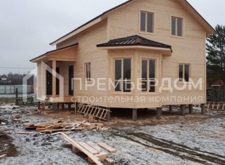 Фото со стройплощадок - Дом по проекту К-60