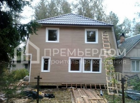 Фото со стройплощадок - Дом по проекту К-36