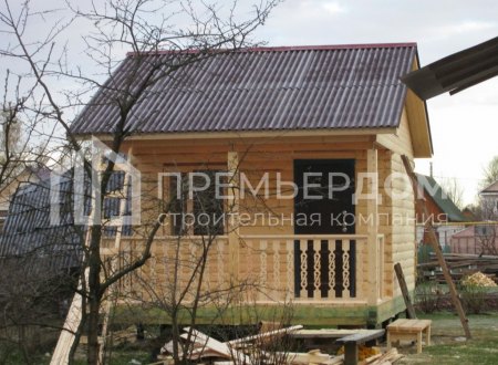 Фото со стройплощадок - Баня по проекту Б-2