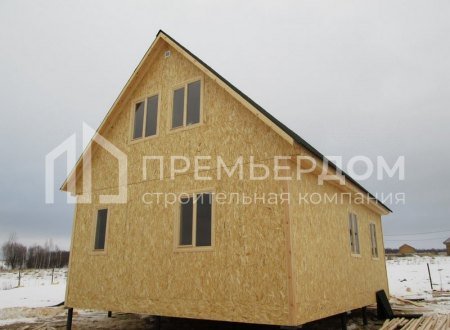 Фото со стройплощадок - Дом по проекту К-9