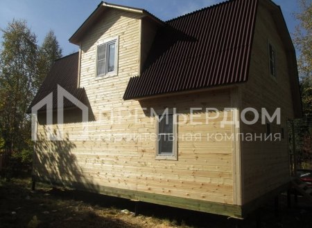 Фото со стройплощадок - Дом по проекту Д-20