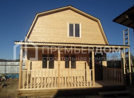 Фото со стройплощадок - Баня по проекту Б-9