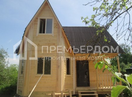 Фото со стройплощадок - Дом по проекту Д-37