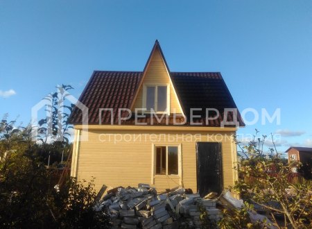 Фото со стройплощадок - Дом по проекту К-43