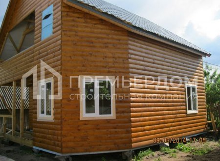 Фото со стройплощадок - Дом по проекту К-18