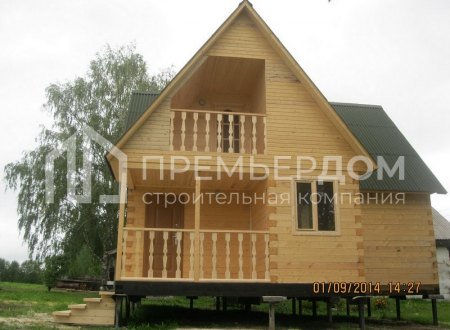 Фото со стройплощадок - Дом по проекту Д-2