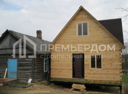 Фото со стройплощадок - Дом по проекту Д-3