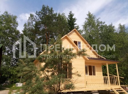 Фото со стройплощадок - Каркасный дом К-50