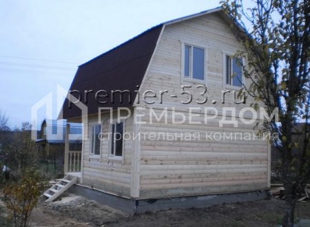 Фото со стройплощадок - Дом по проекту Д-6