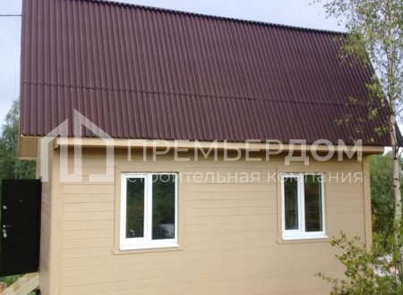 Фото со стройплощадок - Каркасный дом 6x6 м.