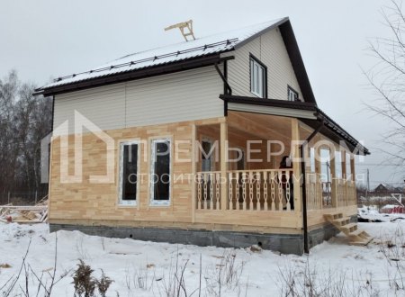 Фото со стройплощадок - Дом по проекту К-30