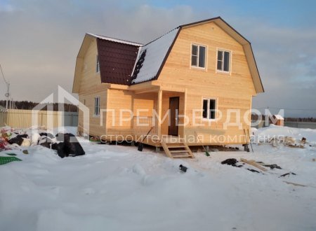 Фото со стройплощадок - Дом по проекту К-123