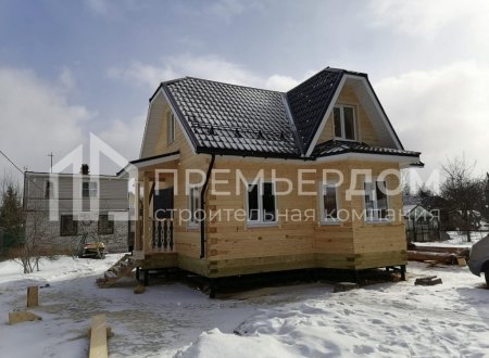 Фото со стройплощадок - Дом по проекту Д-12