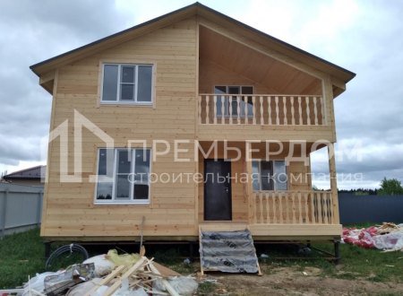 Фото со стройплощадок - Дом по проекту К-5