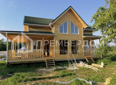 Фото со стройплощадок - Дом по проекту К-22