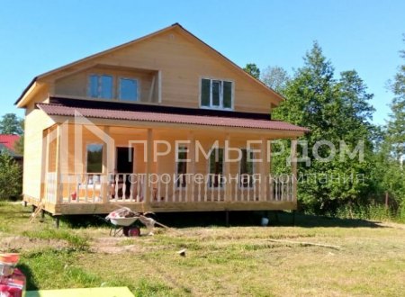 Фото со стройплощадок - Дом по проекту К-30