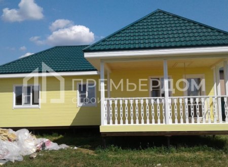 Фото со стройплощадок - Каркасный дом 10х12 м.