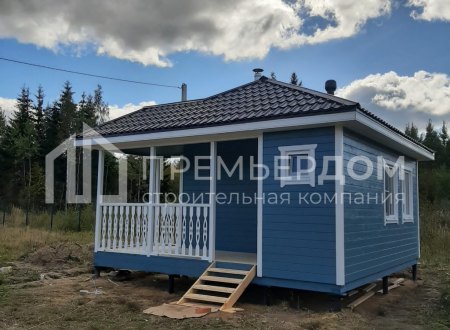 Фото со стройплощадок - Баня по проекту БК-7