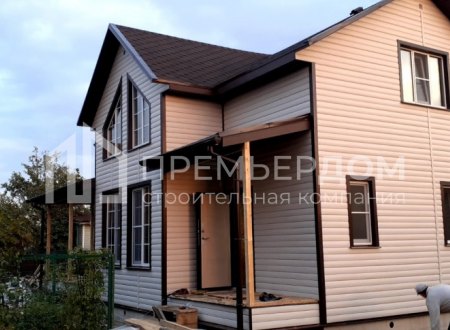 Фото со стройплощадок - Дом по проекту К-22