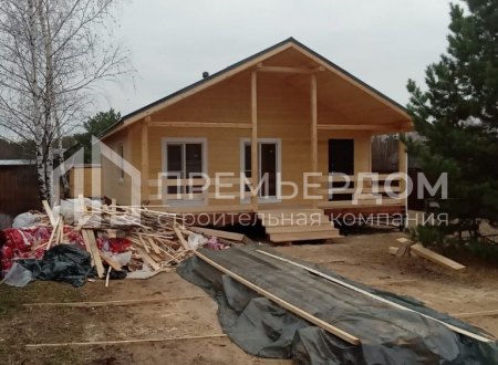 Фото со стройплощадок - Дом по проекту К-25