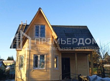 Фото со стройплощадок - Дом по проекту К-37