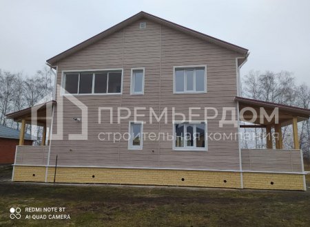 Фото со стройплощадок - Отделка дома (Проект Д-63)