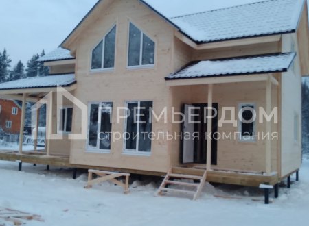 Фото со стройплощадок - Дом по проекту К-22