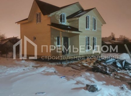 Фото со стройплощадок - Дом по проекту К-10