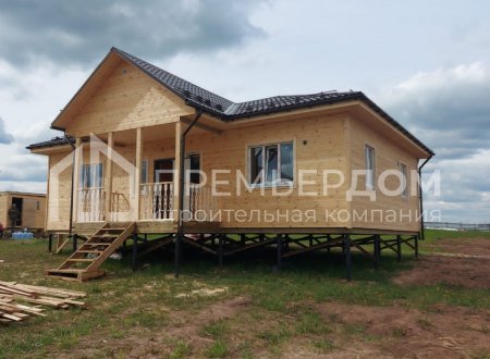 Фото со стройплощадок - Каркасный дом 10×12 м.