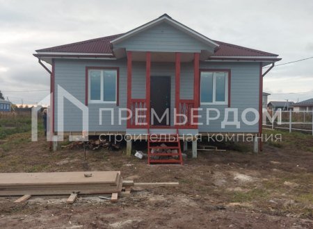 Фото со стройплощадок - Каркасный дом 8,5х12 м. 