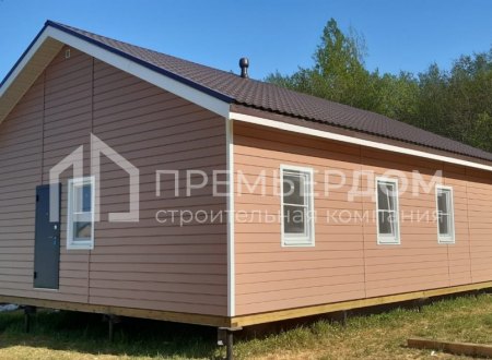 Фото со стройплощадок - Каркасный дом 9х12 м.