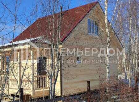 Фото со стройплощадок - Каркасный дом 7×8,5 м.