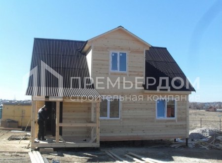 Фото со стройплощадок - Дом по проекту Д-20