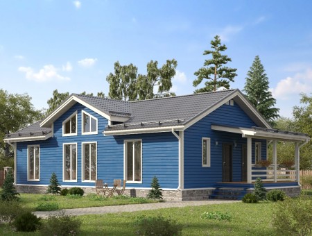 Достоевский. Каркасный дом 8.5х16 м., 130 кв.м.