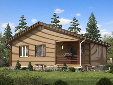 Ладога 2. Каркасный дом 10х12 м., 120 кв.м.